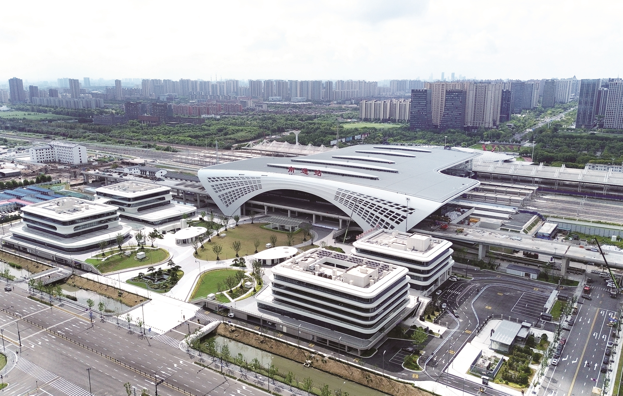 軌交2號(hào)線南通火車站站將同步啟用